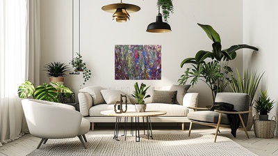 The Right Wall Art For Bright Spaces By Evjenia Psarris